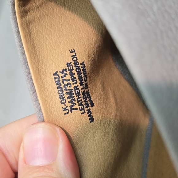 Lucky Brand Elegant Women's Organza Gray Mules Heels Open Toe Shoes Sz 7.5M - Picture 12 of 12